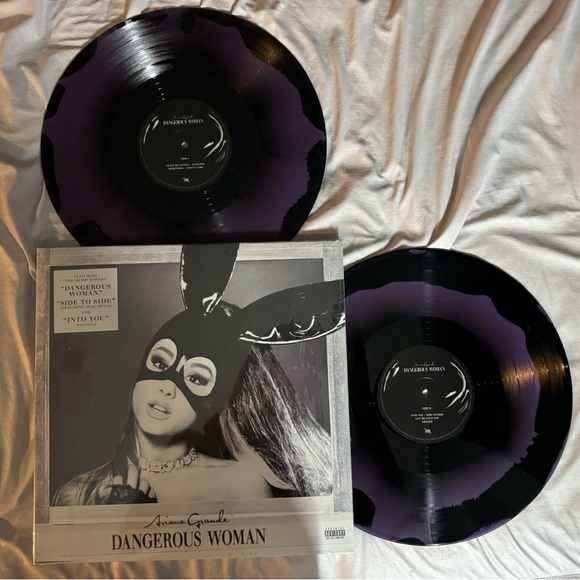 Ariana Grande Other - SEALED Dangerous Woman Purple and black Swirl Vinyl